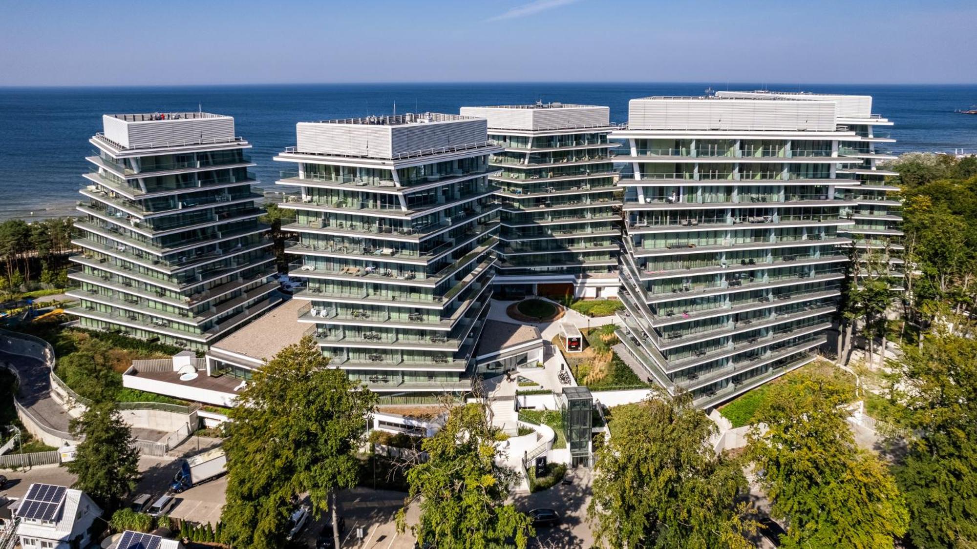 Prywatne Apartamenty Sun & Snow W Wave Z Basenem Miedzyzdroje Εξωτερικό φωτογραφία